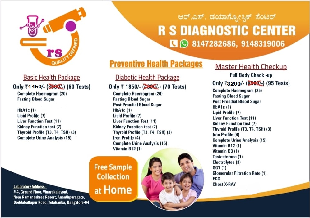 BLOOD TESTS AND IMAGING SERVICES IN YELAHANKA